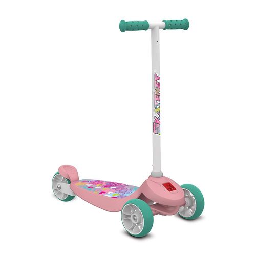 Patinete Skatenet Infantil Kid - Rosa - Bandeirante