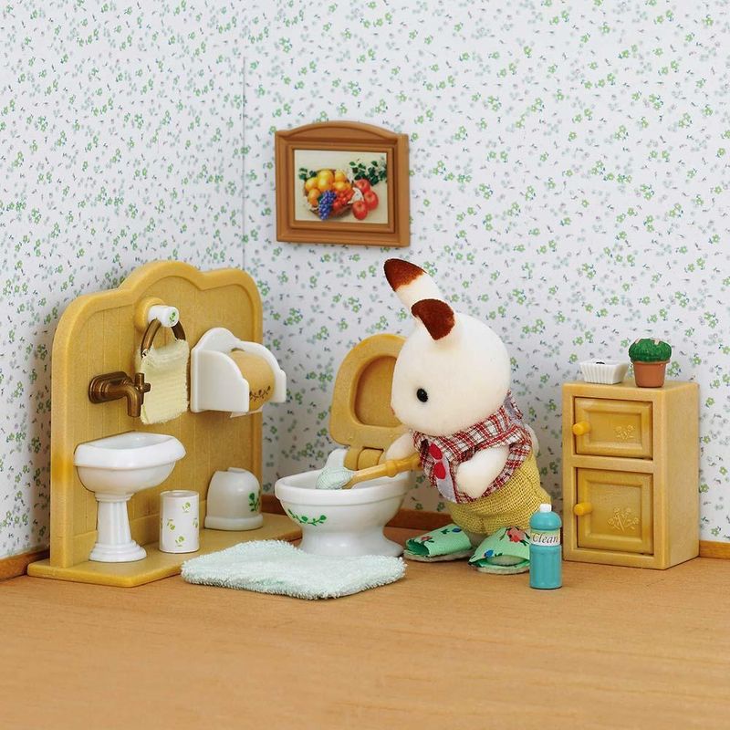 5015_Sylvanian_Families_Irmao_Coelho_Chocolate_e_Toalete_Epoch_2