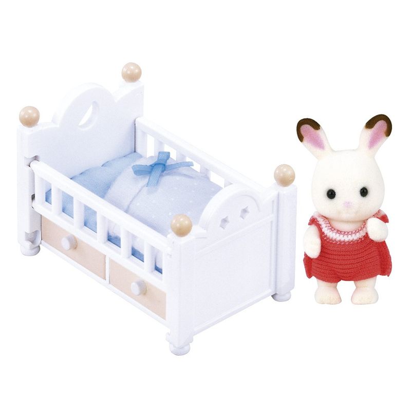 5017_Sylvanian_Families_Bebe_Coelho_Chocolate_e_Cama_Epoch_1