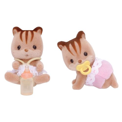 Sylvanian Families - Gêmeos Esquilo Noz - Epoch