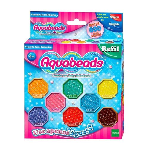 Conjunto Aquabeads - Beads Brilhantes - Epoch