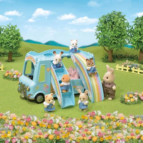 Sylvanian Families - Ônibus Arco-Íris - Epoch