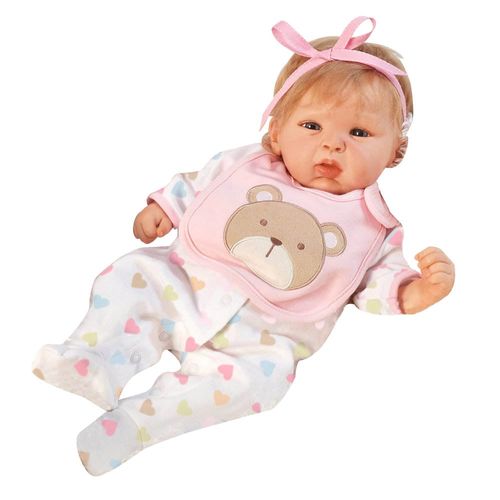 Boneca Reborn - Happy Teddy - Paradise Galleries - Shiny Toys