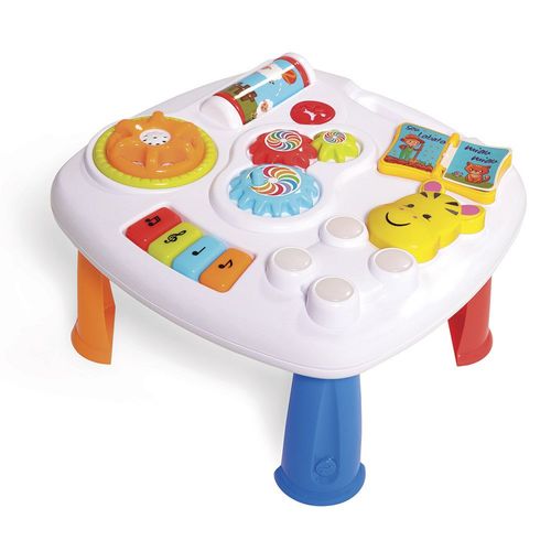 Mesa de Atividades com Som - Music Table - Branco - Calesita