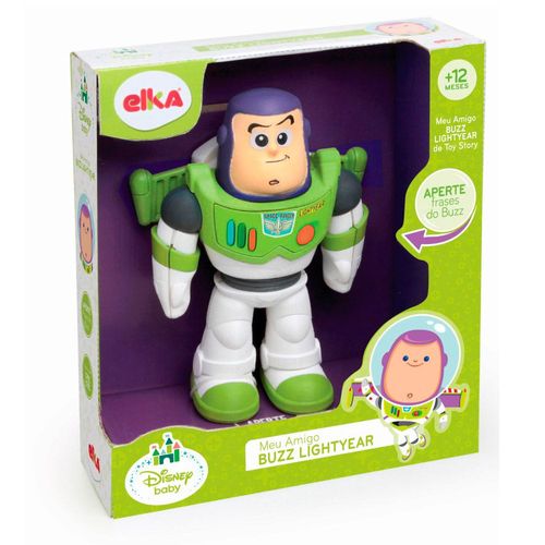 Boneco Meu Amigo Buzz Lightyear - Toy Story - Elka