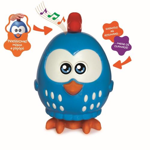 Figura Musical - Galinha Pintadinha Mini - Elka