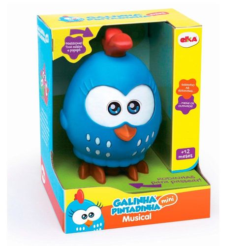 Figura Musical - Galinha Pintadinha Mini - Elka