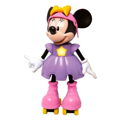 Boneca Minnie Patinadora com Sons - Disney - Elka