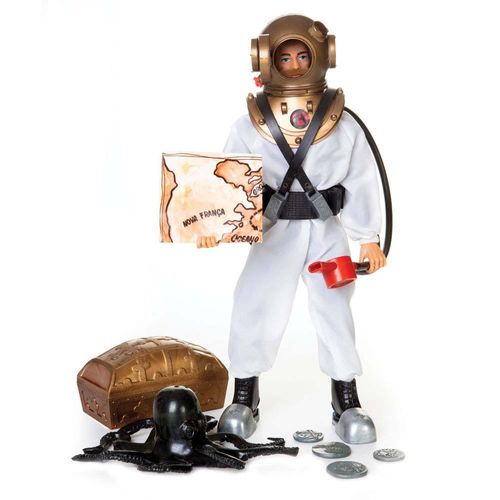 Boneco de Ação - Edição Especial - Falcon - Tesouro Submarino - 30 cm - Estrela