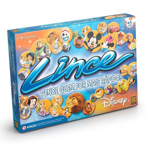 Jogo de Tabuleiro - Lince - Disney - Grow