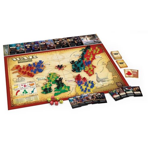 Jogo de Tabuleiro - War - Vikings - Grow
