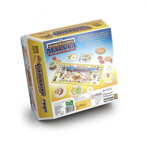 Jogo de Tabuleiro - Hamburgueria Maluca - Grow