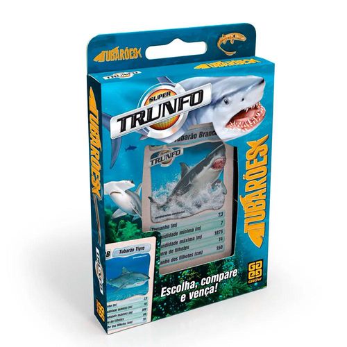 Jogo Super Trunfo - Tubarões - Grow