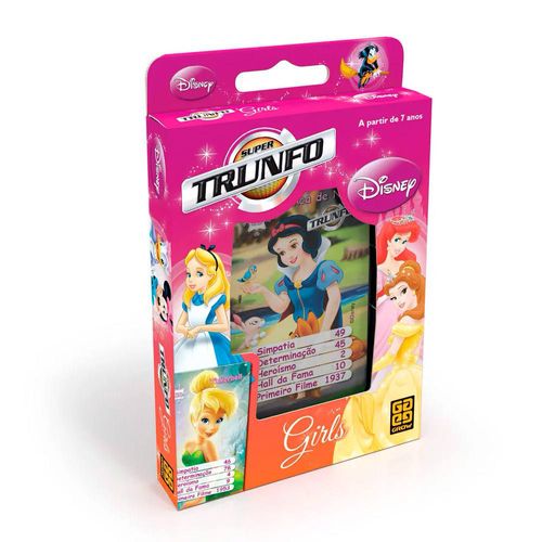 Jogo Super Trunfo - Disney Girls - Grow