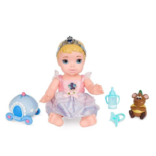 Boneca - Minha Primeira Princesa Real - Cinderela com Pet e Acessórios - Disney - Mimo