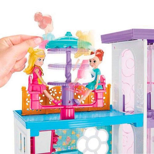 Playset com Boneca - Polly Pocket - Mega Casa de Supresas - Mattel