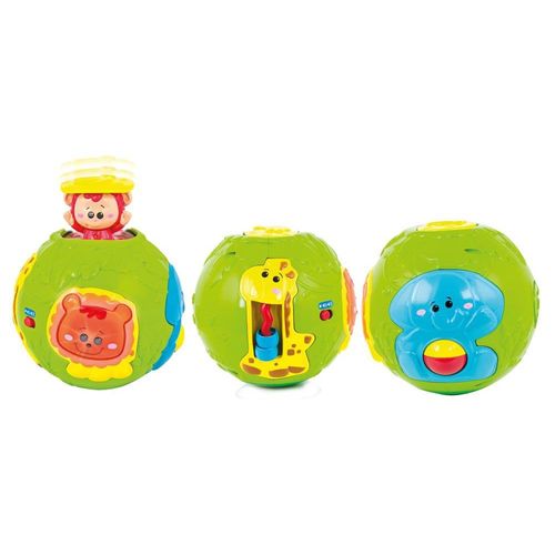 Brinquedo Musical - Bola Divertida - Amigos da Selva - WinFun