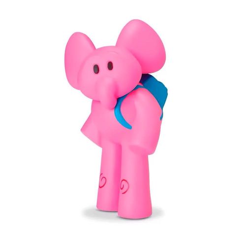 Boneco de Vinil - Elefante Elly - Turma do Pocoyo - 18 cm - Cardoso