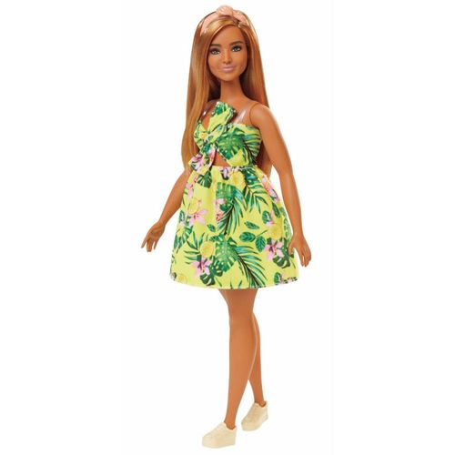 Boneca Barbie Fashionistas - Vestido Tropical - 126 - Mattel