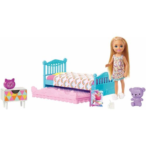 Boneca Chelsea com Playset - Quarto da Chelsea - Mattel