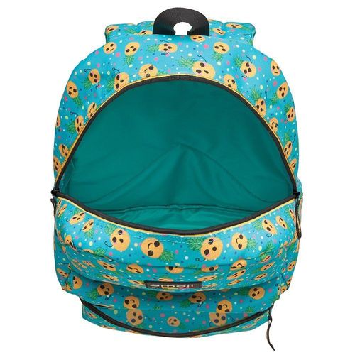 Mochila Escolar - Emojis - Azul - Pacific