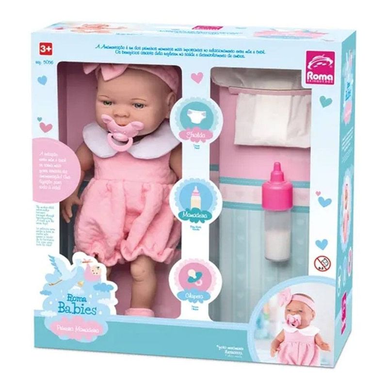 5056_Boneca_Bebe_Roma_Babies_Primeira_Mamadeira_Roma_2