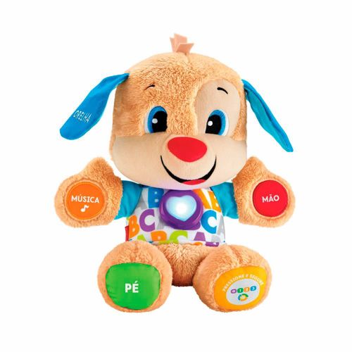 Pelúcia Musical - Aprender e Brincar - Smart Stages - Cachorrinho - Fisher-Price