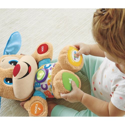 Pelúcia Musical - Aprender e Brincar - Smart Stages - Cachorrinho - Fisher-Price