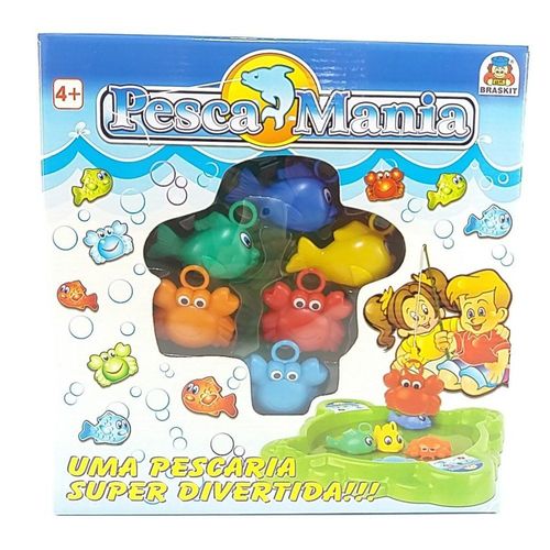 Jogo de Pescaria - Pesca Mania - Braskit