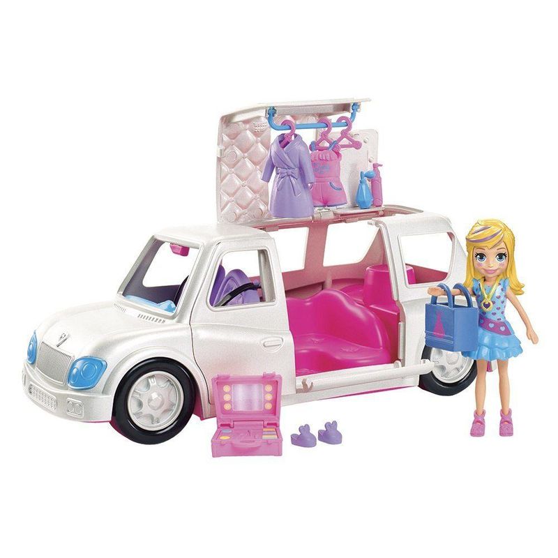 GDM19_Mini_Boneca_Polly_Pocket_Polly_com_Veiculo_Limousine_Fashion_Mattel_2