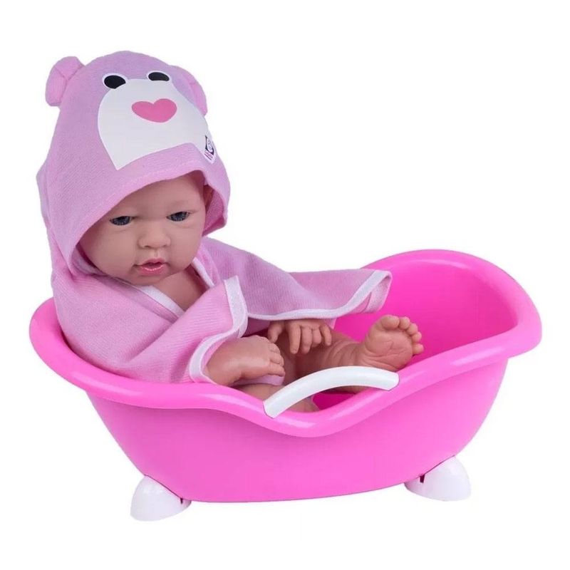 2382_Boneca_Bebe_Love_Born_Banho_Divertido_Toalhinha_Rosa_Cotiplas_1