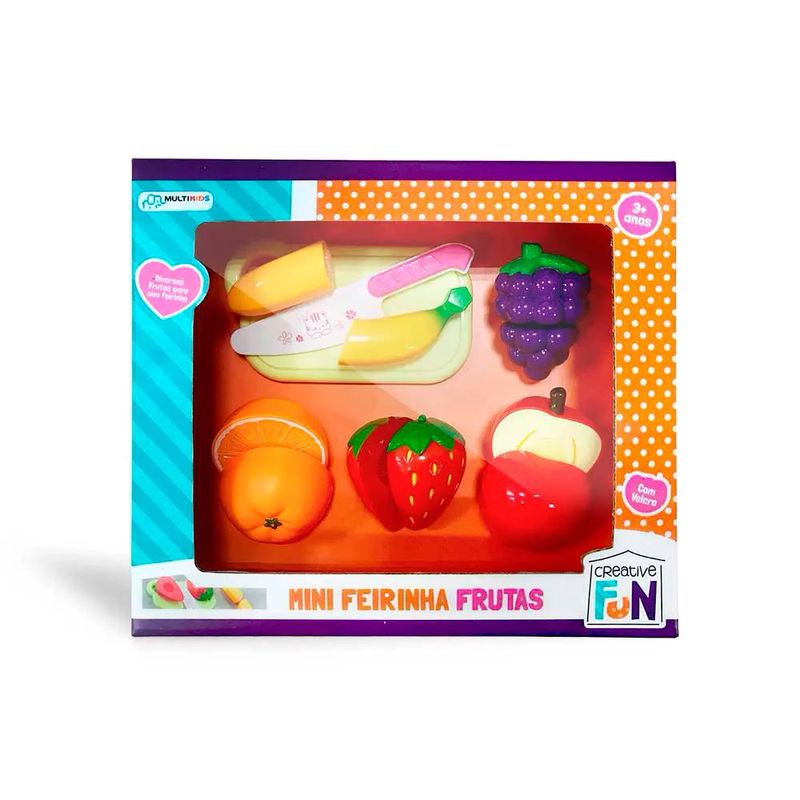 BR1111_Conjunto_de_Frutinhas_com_Velcro_Mini_Feirinha_5_Frutas_Creative_Fun_Multikids