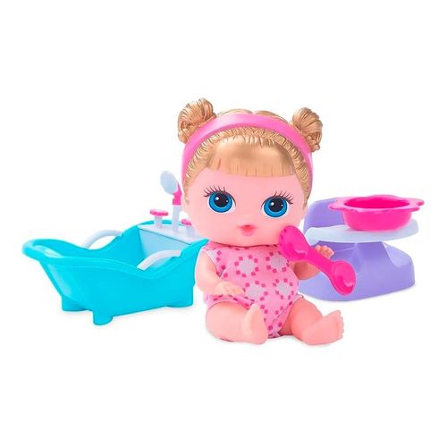 Mini Boneca Bebê com Acessórios - Lil Cutesies e Amigos - Loira - Cotiplás