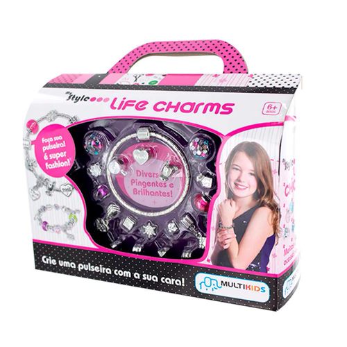 Kit de Pulseiras para Montar - My Style Life Charms - Multikids