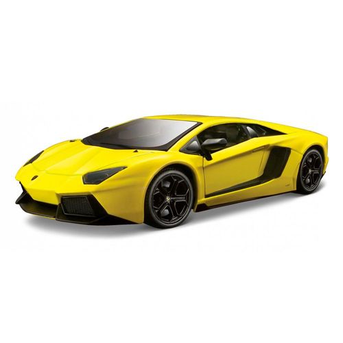 Miniatura Colecionável Design - 1:24 - Aventador LP 700-4 - Amarelo - Maisto