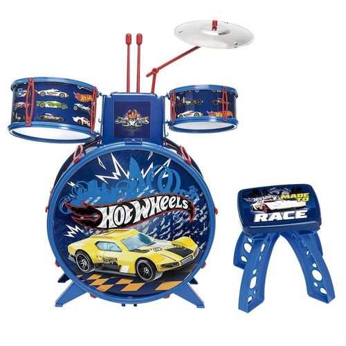 Bateria Infantil - Hot Wheels - Bateria Radical - Fun