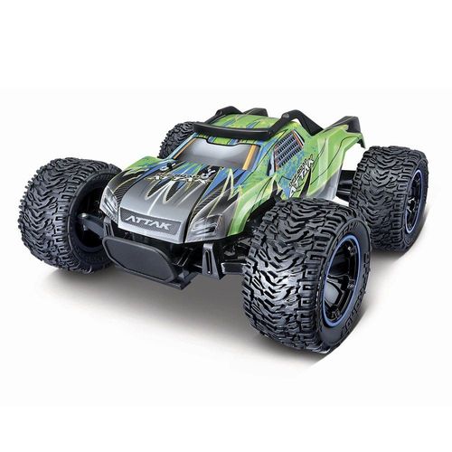 Carrinho de Controle Remoto - Off-Road Attak - Verde - Maisto