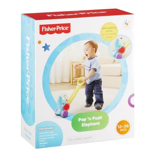 Brinquedo Infantil - Elefante Bolinhas Divertidas - Fisher-Price