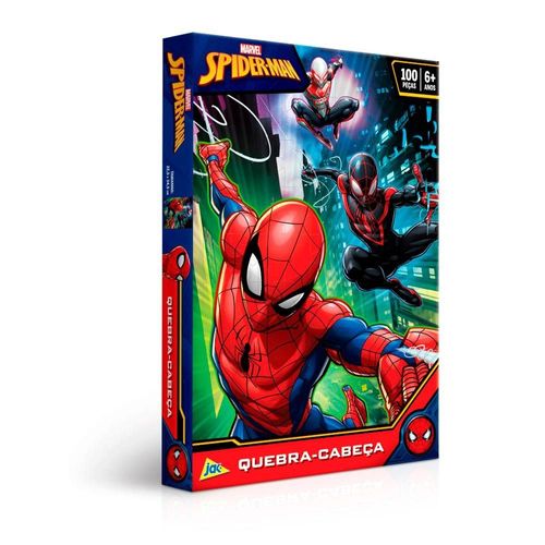 Quebra-Cabeça Homem-Aranha - 100 Peças - Toyster