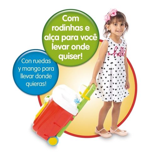 Cozinha Infantil Portátil - Vermelha - Maral