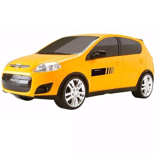 Carrinho de Brinquedo - Fiat Palio - Amarelo - Roma