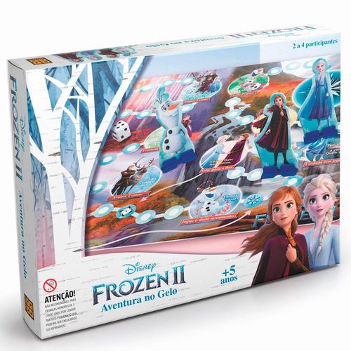 Jogo Aventura no Gelo - Frozen 2 - Disney - Grow