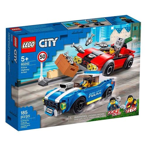 LEGO City - Detenção Policial na Autoestrada - 60242