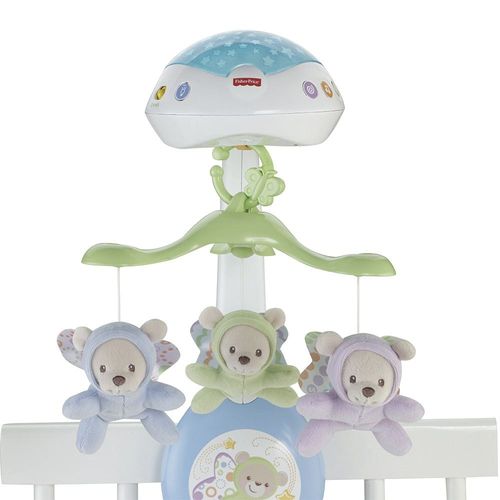 Móbile Musical com Luzes - Ursinhos Fofinhos 3 em 1 - Fisher-Price