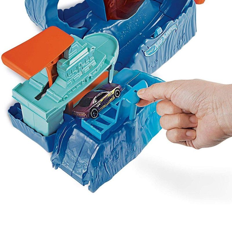 GJL12_Pista_Hot_Wheels_com_Lancador_Robo_Tubarao_Mattel_6