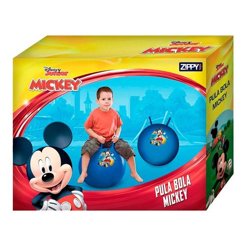 Bola Pula-Pula Mickey - Azul - Disney - Zippy Toys