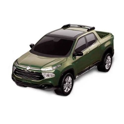 Carrinho de Brinquedo - Fiat Toro - Verde - Roma