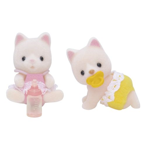 Sylvanian Families - Gêmeos Gato De Seda - Epoch