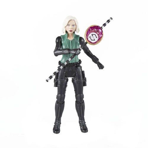 Mini Figura de Ação com Joia - Viúva Negra - 15 cm - Vingadores - Guerra Infinita - Hasbro