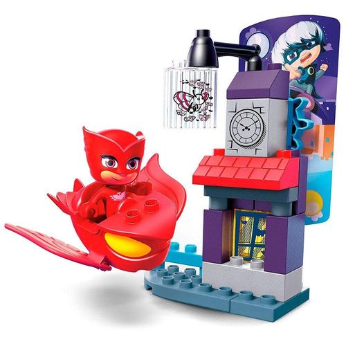 Blocos Mega Bloks - PJ Masks - Corujita vs. Garota Lunar - Mattel